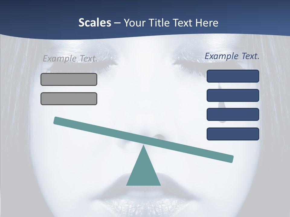 Art Face Painting PowerPoint Template