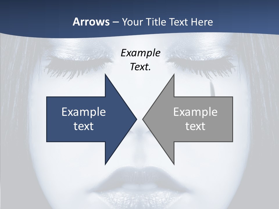 Art Face Painting PowerPoint Template