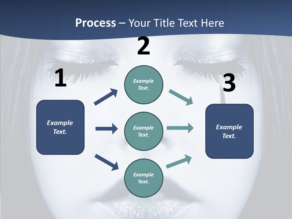 Art Face Painting PowerPoint Template