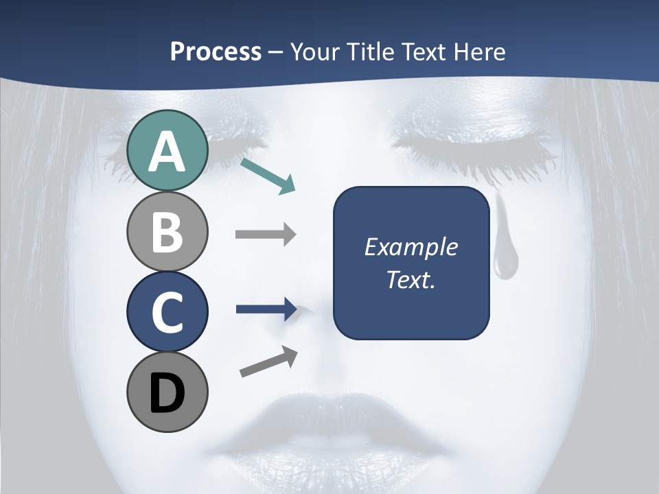 Art Face Painting PowerPoint Template