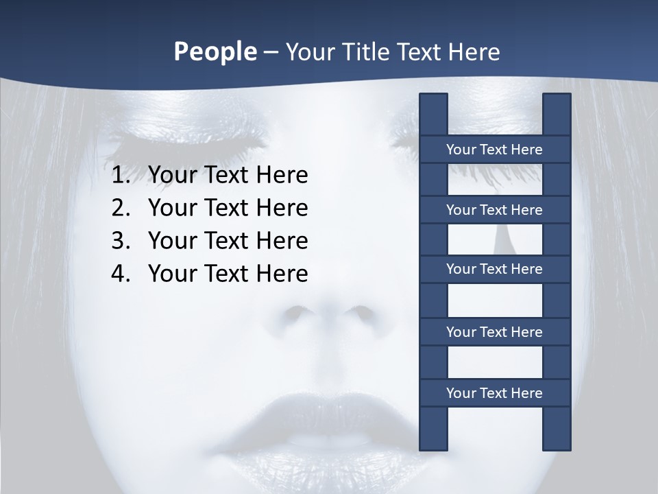 Art Face Painting PowerPoint Template