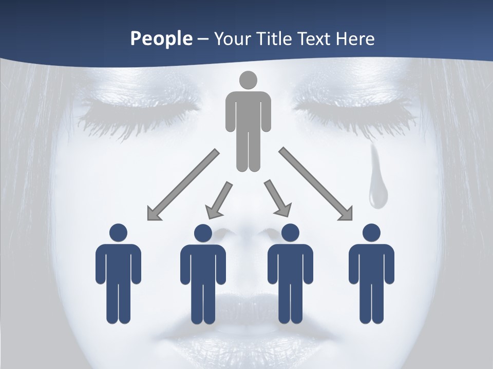 Art Face Painting PowerPoint Template