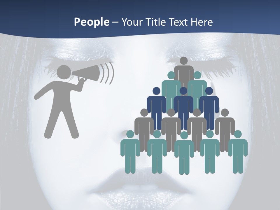 Art Face Painting PowerPoint Template