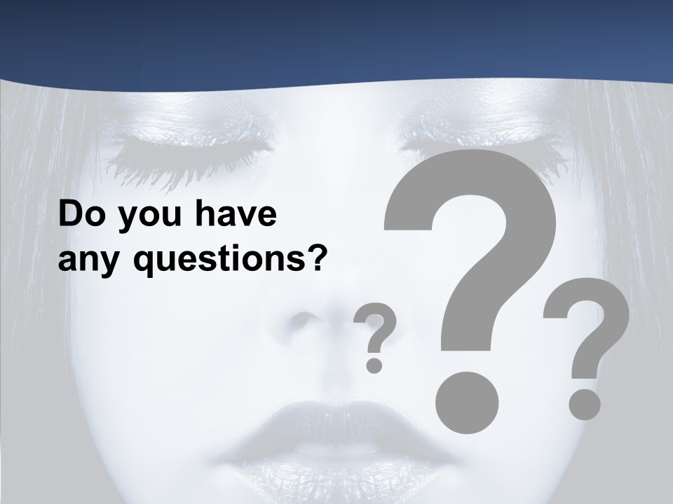 Art Face Painting PowerPoint Template