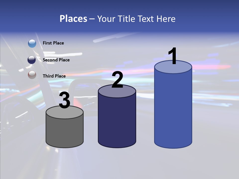 Auto Zoom Sky PowerPoint Template