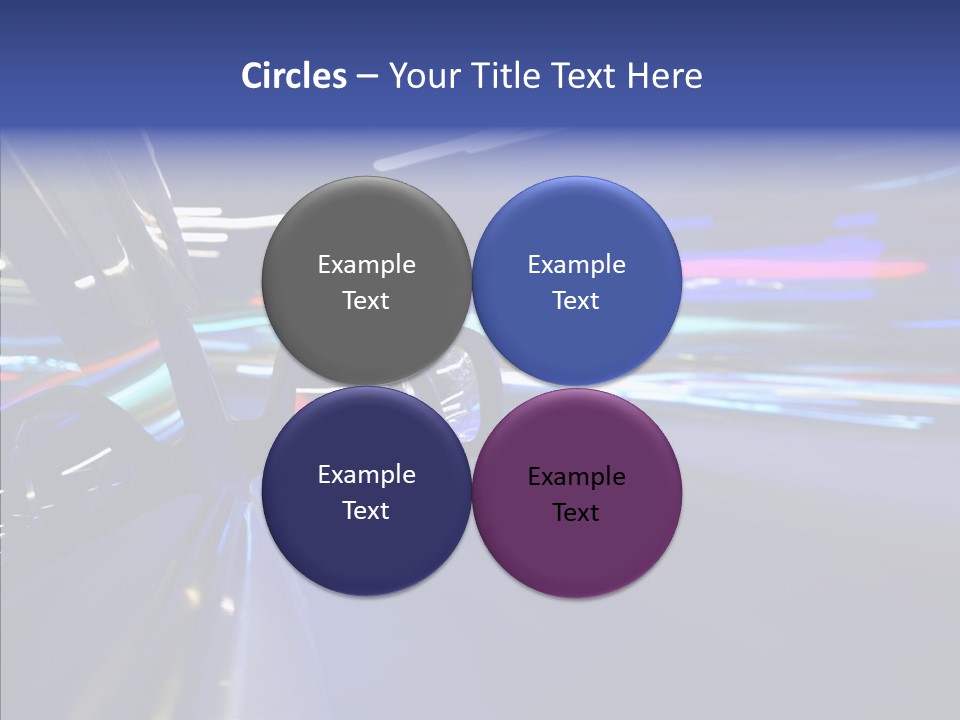 Auto Zoom Sky PowerPoint Template