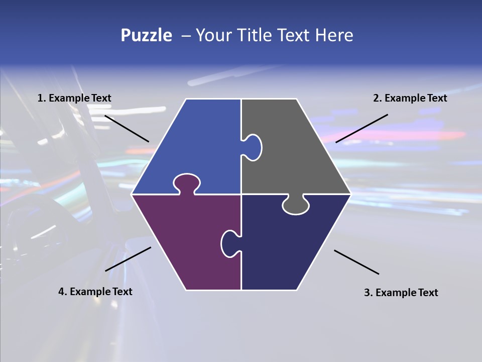 Auto Zoom Sky PowerPoint Template