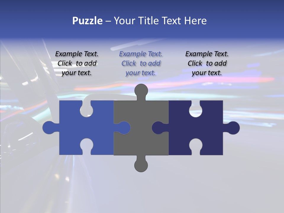 Auto Zoom Sky PowerPoint Template