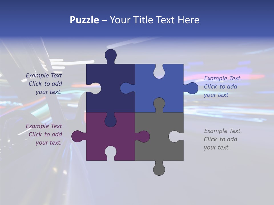 Auto Zoom Sky PowerPoint Template