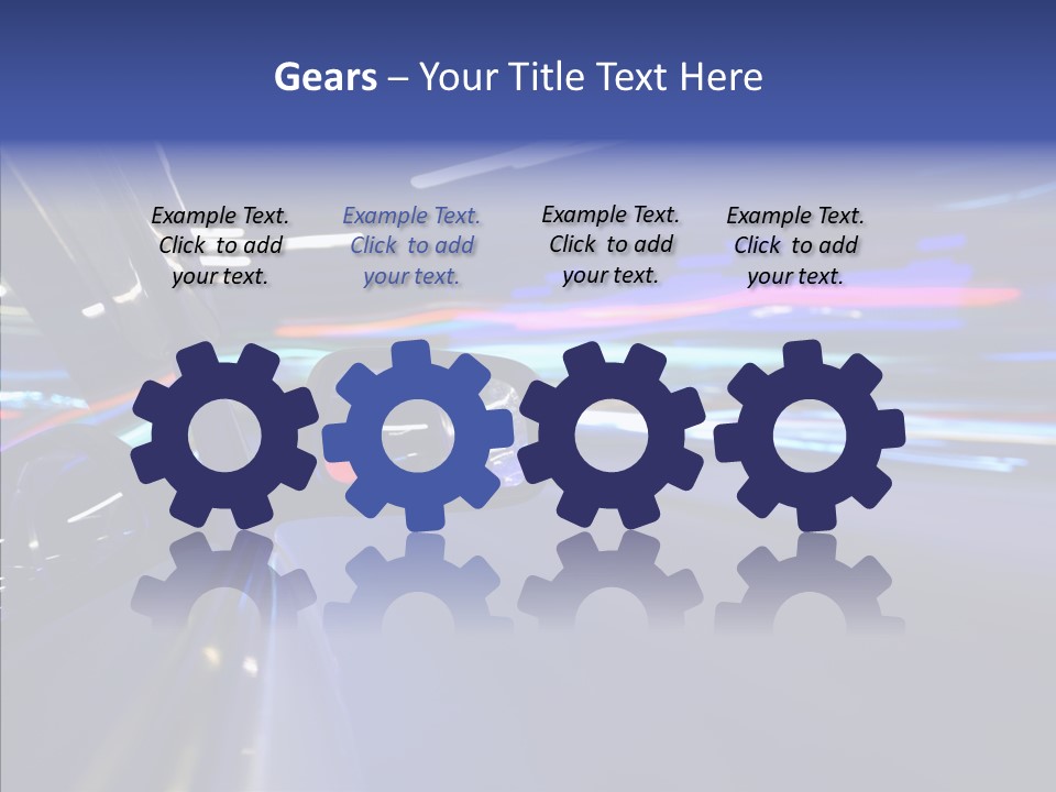 Auto Zoom Sky PowerPoint Template