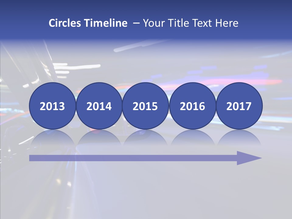 Auto Zoom Sky PowerPoint Template