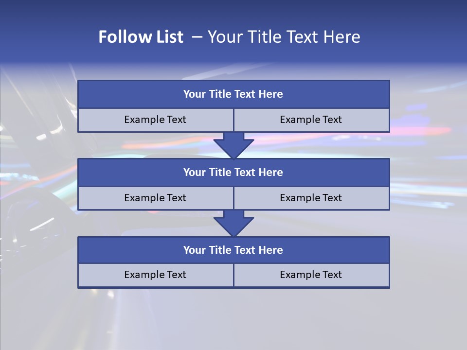 Auto Zoom Sky PowerPoint Template