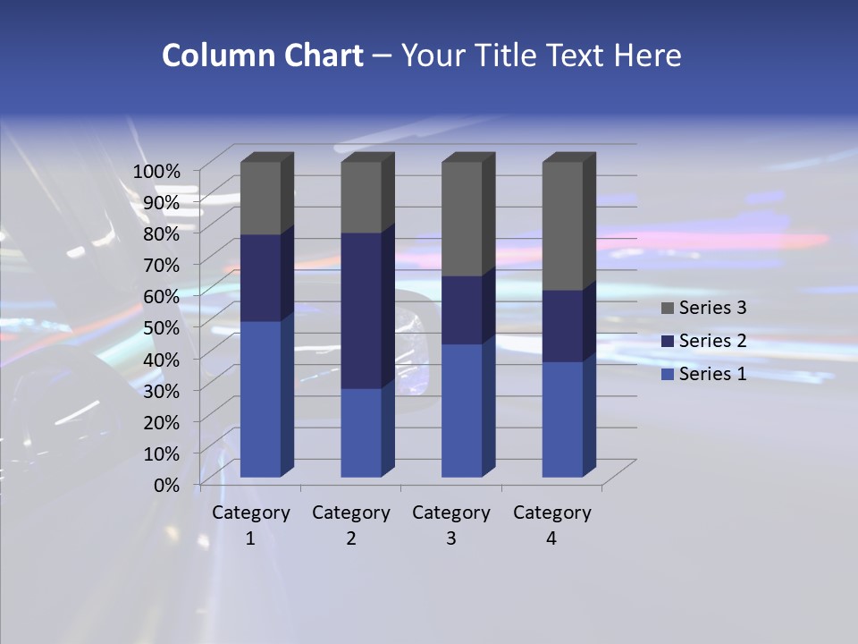 Auto Zoom Sky PowerPoint Template