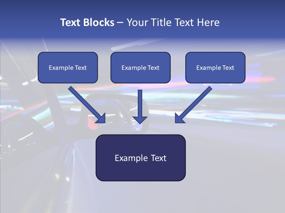 Auto Zoom Sky PowerPoint Template