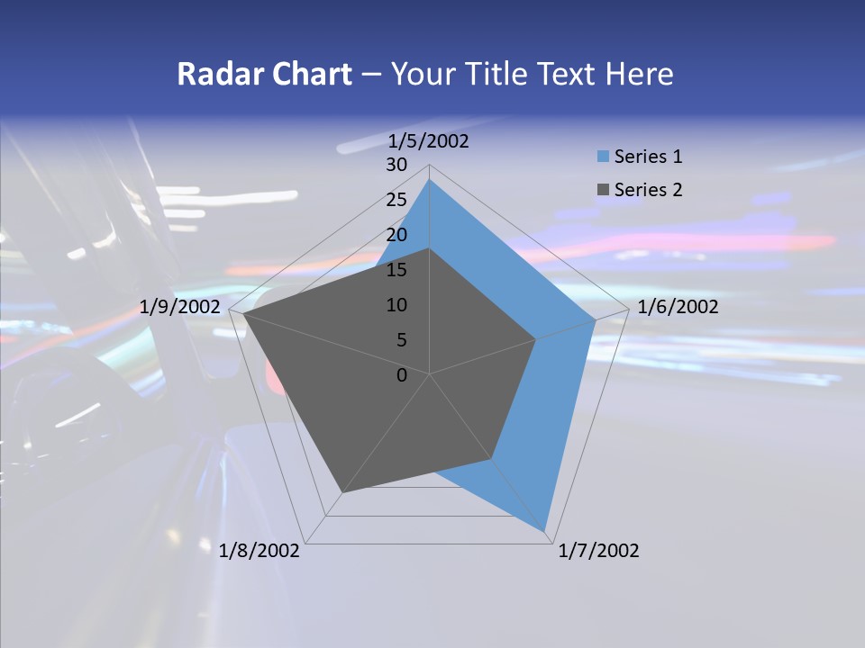 Auto Zoom Sky PowerPoint Template