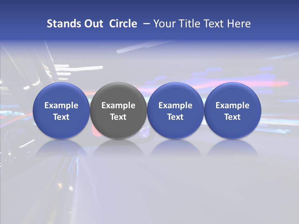 Auto Zoom Sky PowerPoint Template
