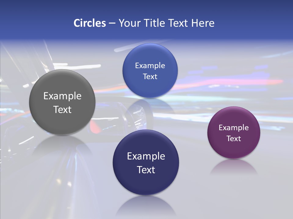 Auto Zoom Sky PowerPoint Template