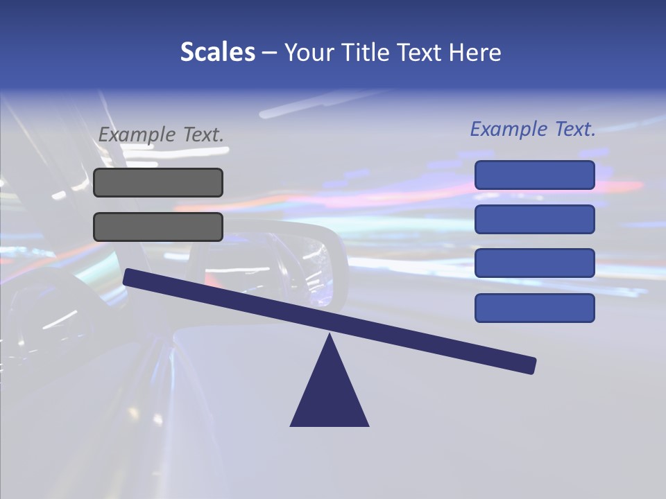 Auto Zoom Sky PowerPoint Template