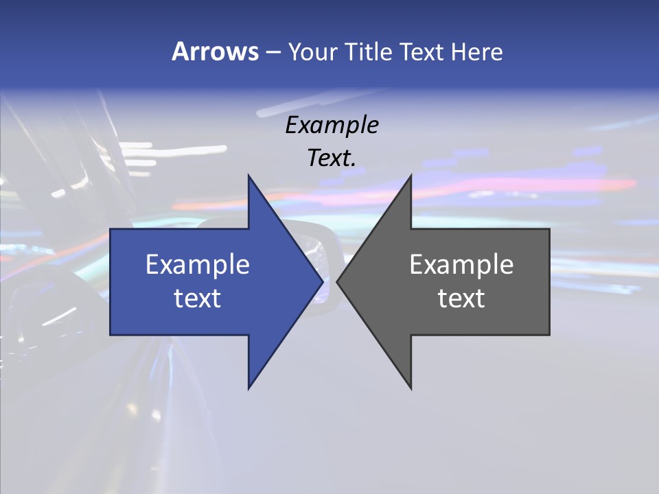 Auto Zoom Sky PowerPoint Template