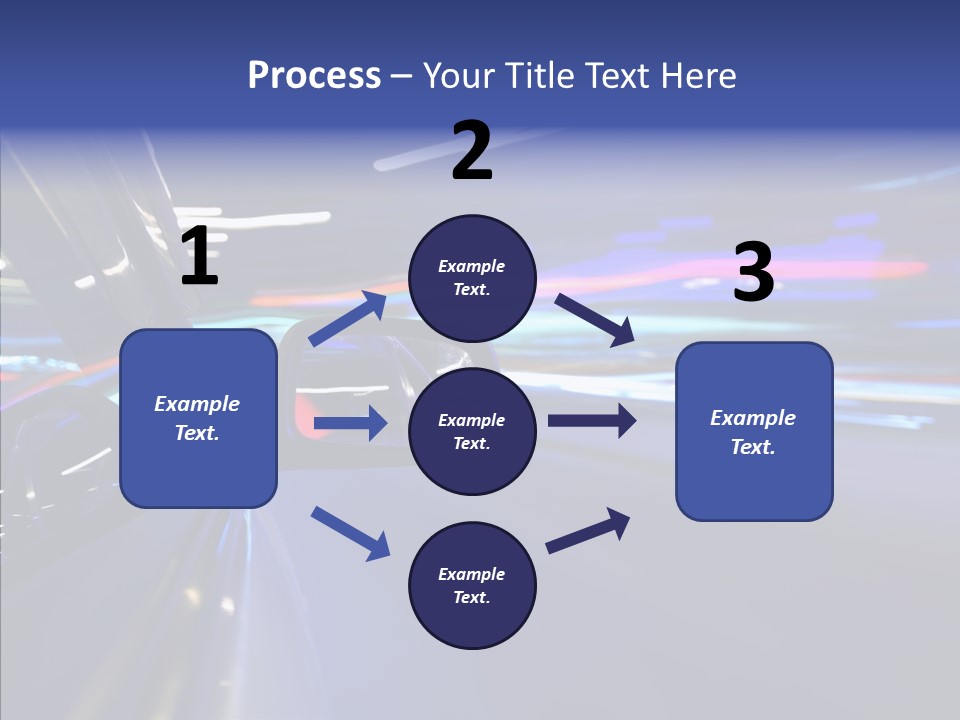 Auto Zoom Sky PowerPoint Template