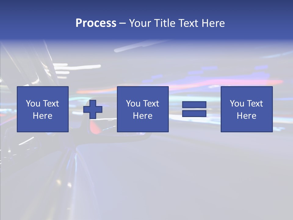 Auto Zoom Sky PowerPoint Template