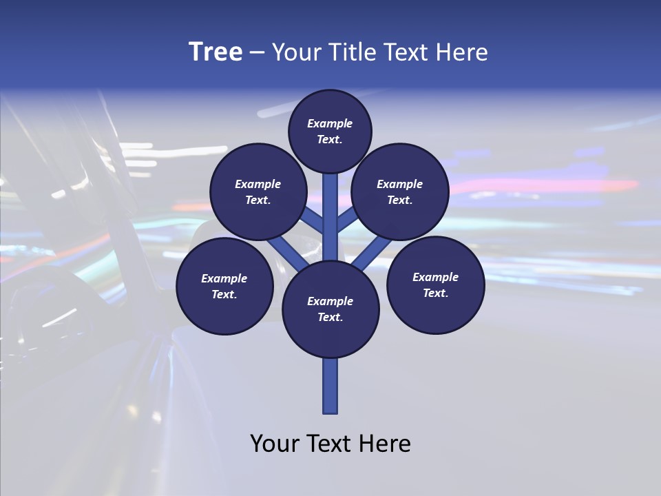Auto Zoom Sky PowerPoint Template