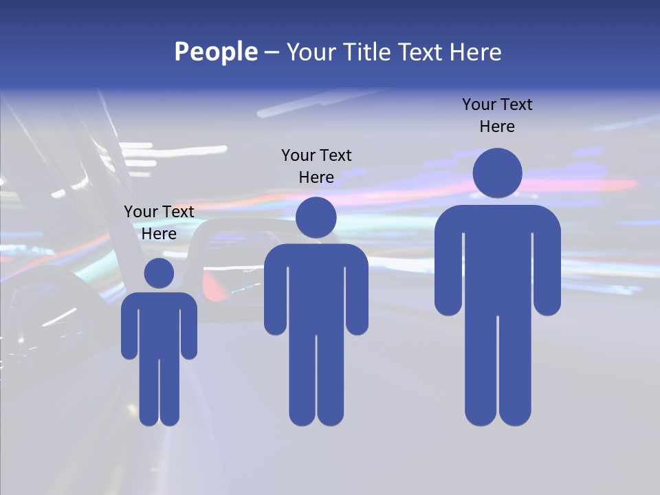 Auto Zoom Sky PowerPoint Template