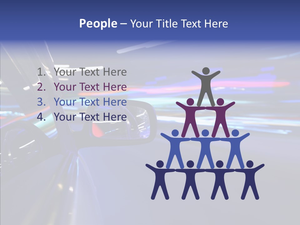 Auto Zoom Sky PowerPoint Template