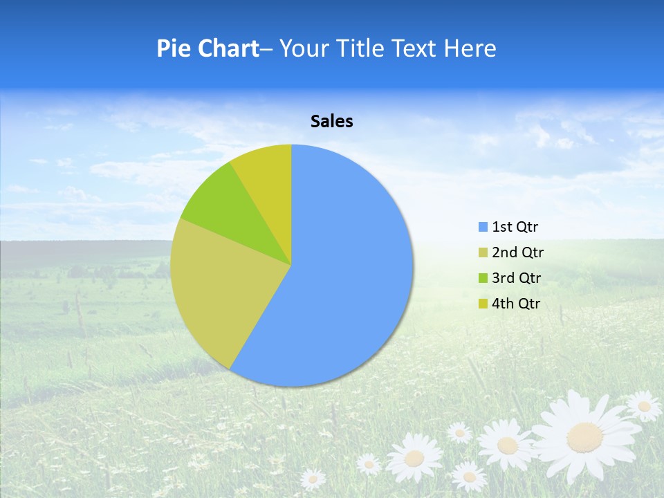 Grass Outdoor Heavens PowerPoint Template
