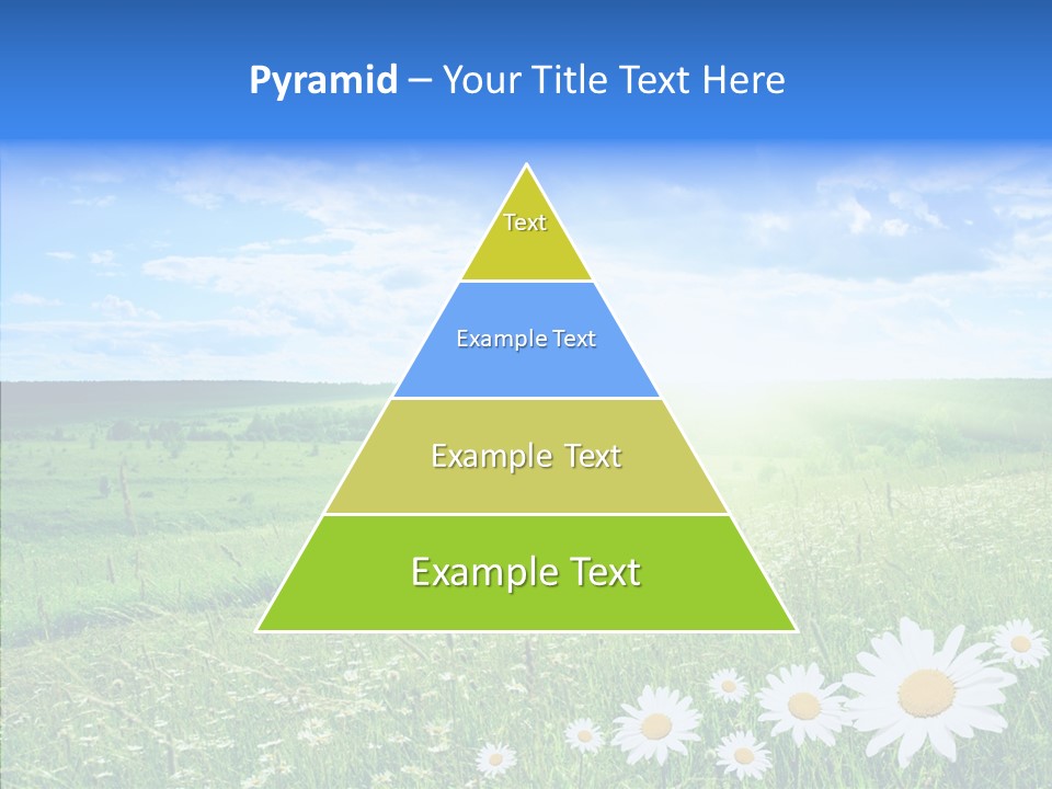 Grass Outdoor Heavens PowerPoint Template