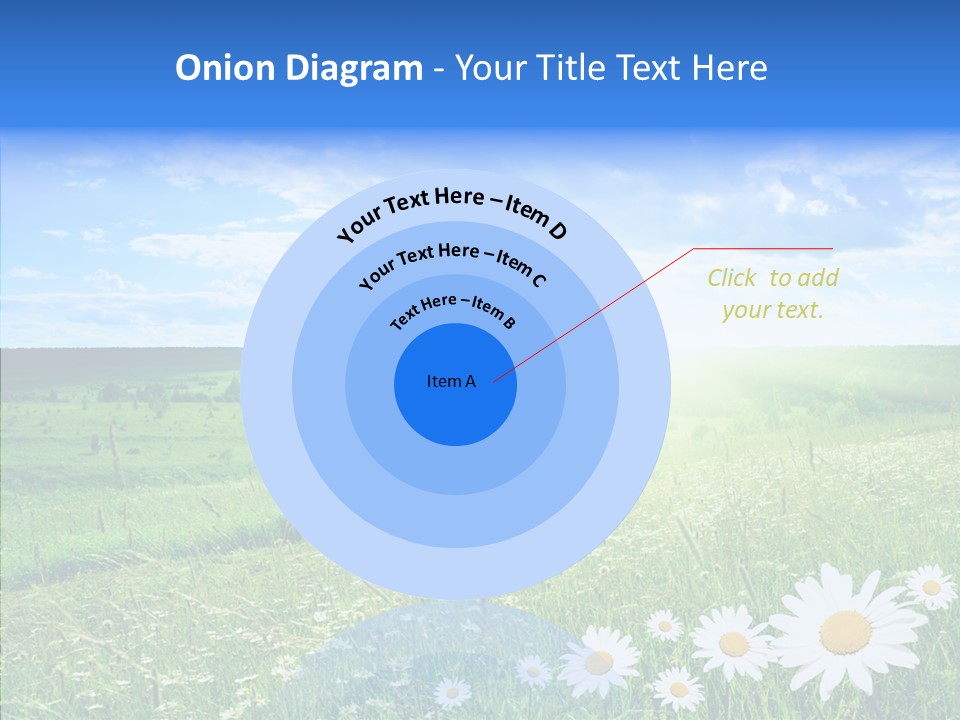 Grass Outdoor Heavens PowerPoint Template