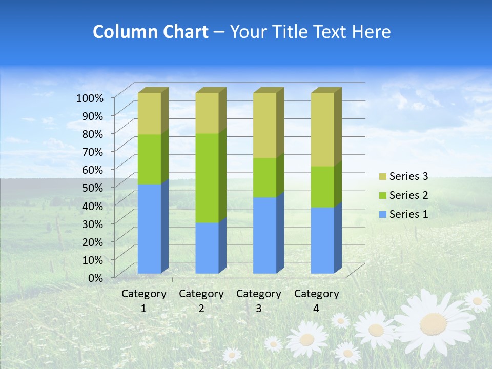 Grass Outdoor Heavens PowerPoint Template