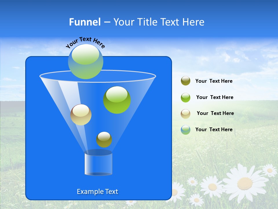 Grass Outdoor Heavens PowerPoint Template