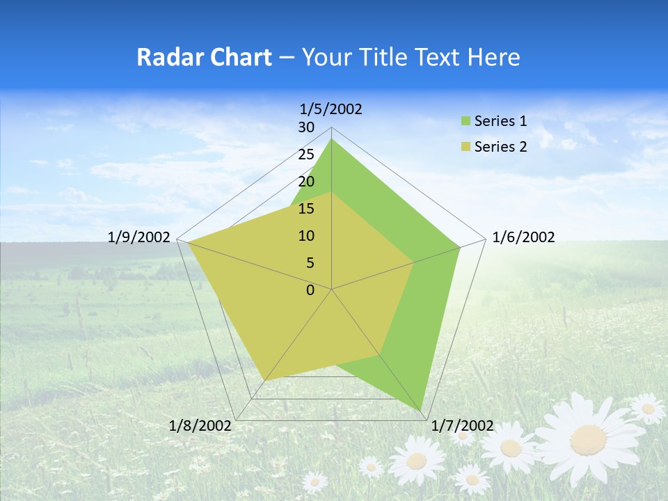 Grass Outdoor Heavens PowerPoint Template