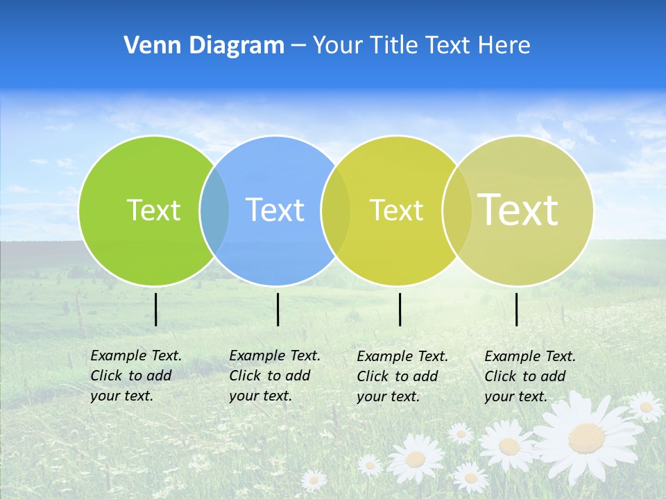 Grass Outdoor Heavens PowerPoint Template