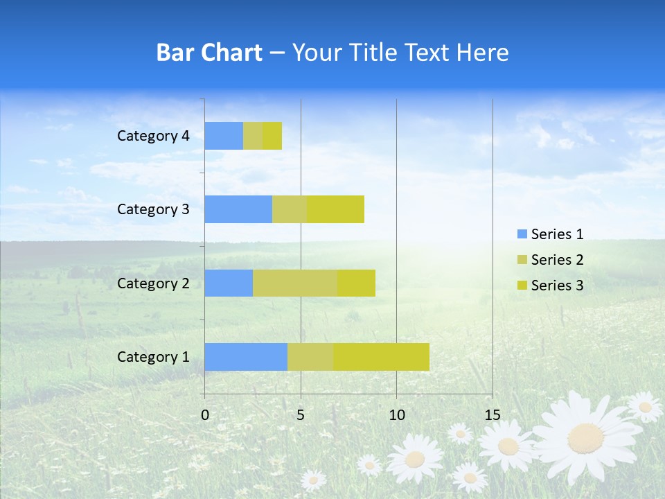 Grass Outdoor Heavens PowerPoint Template