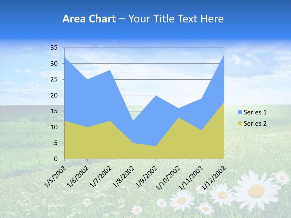 Grass Outdoor Heavens PowerPoint Template
