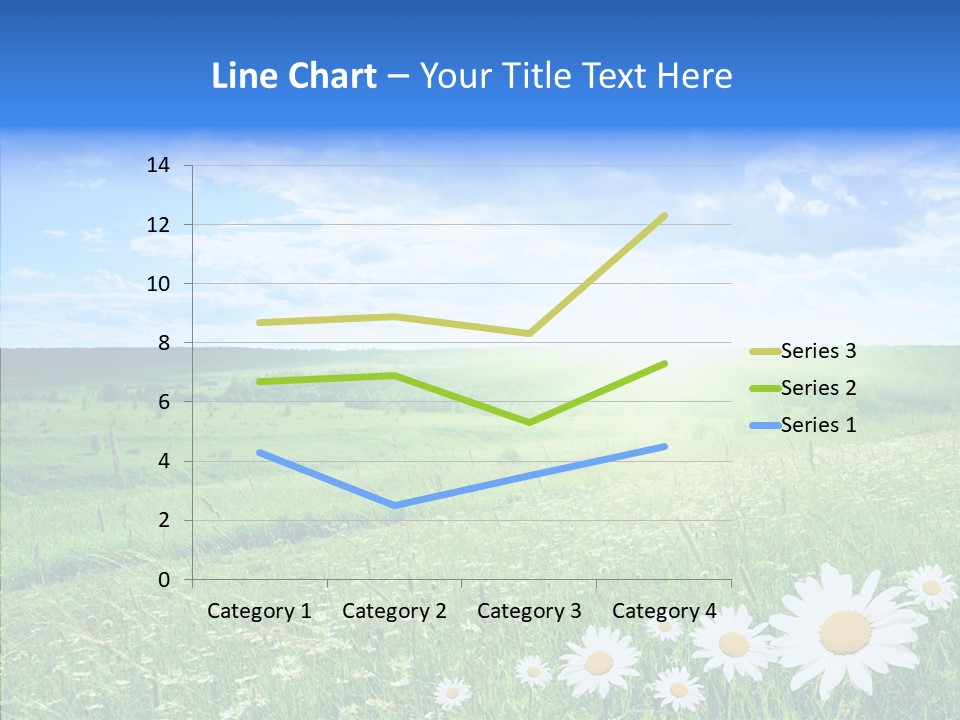 Grass Outdoor Heavens PowerPoint Template