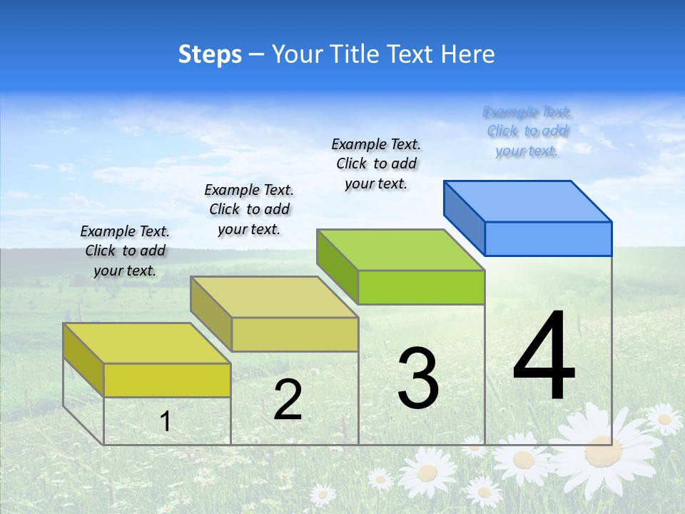 Grass Outdoor Heavens PowerPoint Template