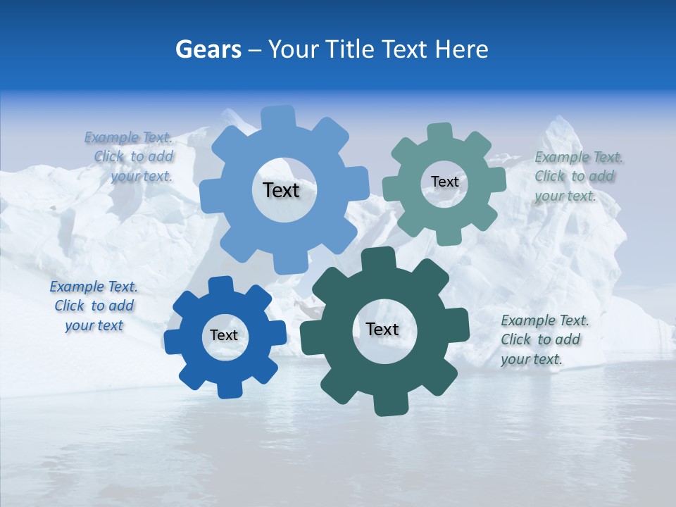 Sea Ice Expedition PowerPoint Template