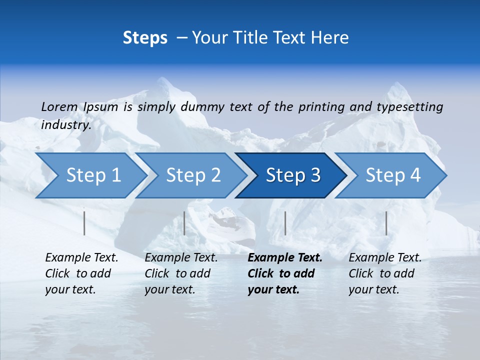 Sea Ice Expedition PowerPoint Template