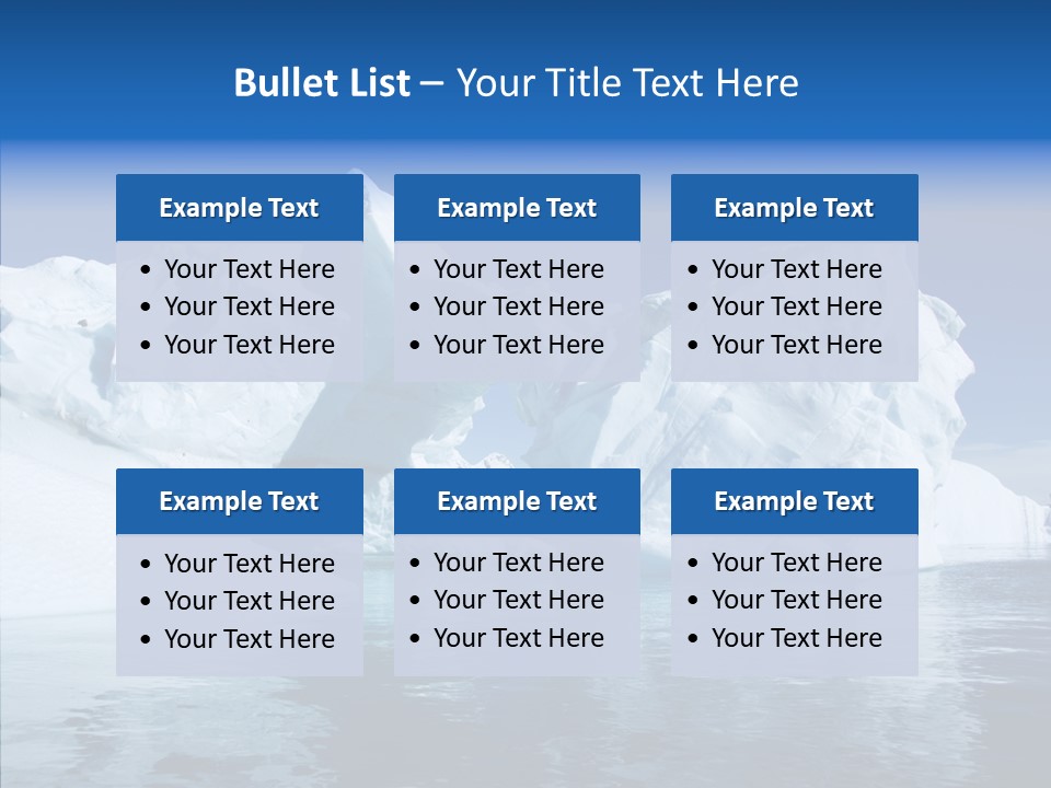 Sea Ice Expedition PowerPoint Template