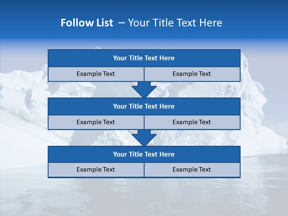 Sea Ice Expedition PowerPoint Template