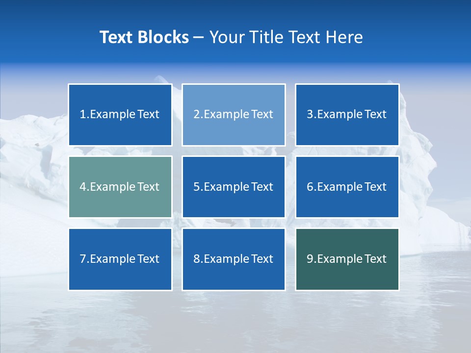 Sea Ice Expedition PowerPoint Template