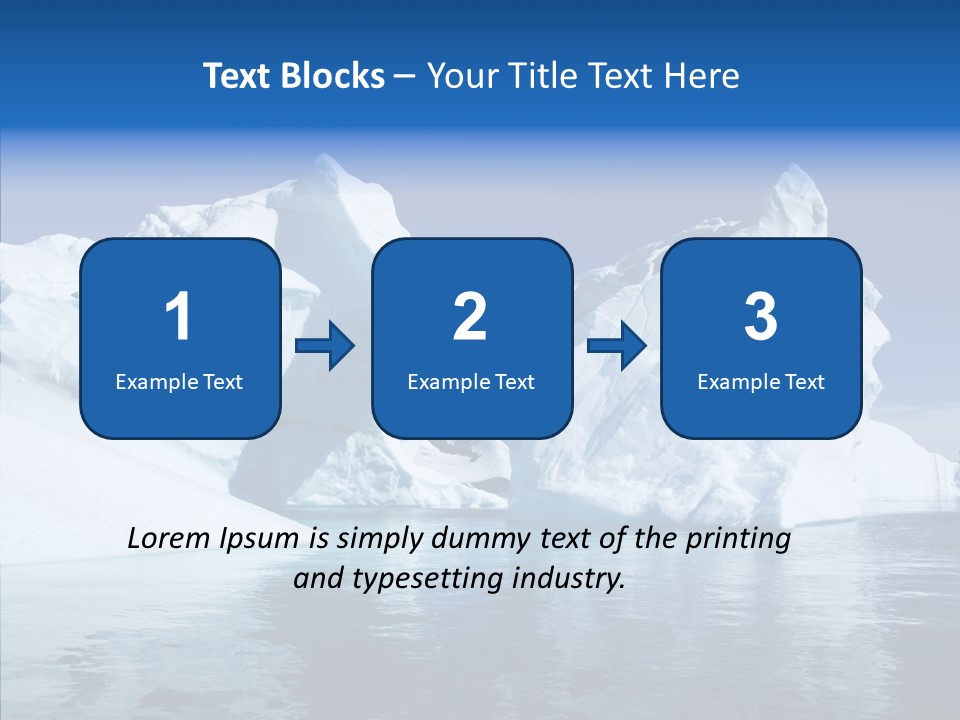 Sea Ice Expedition PowerPoint Template