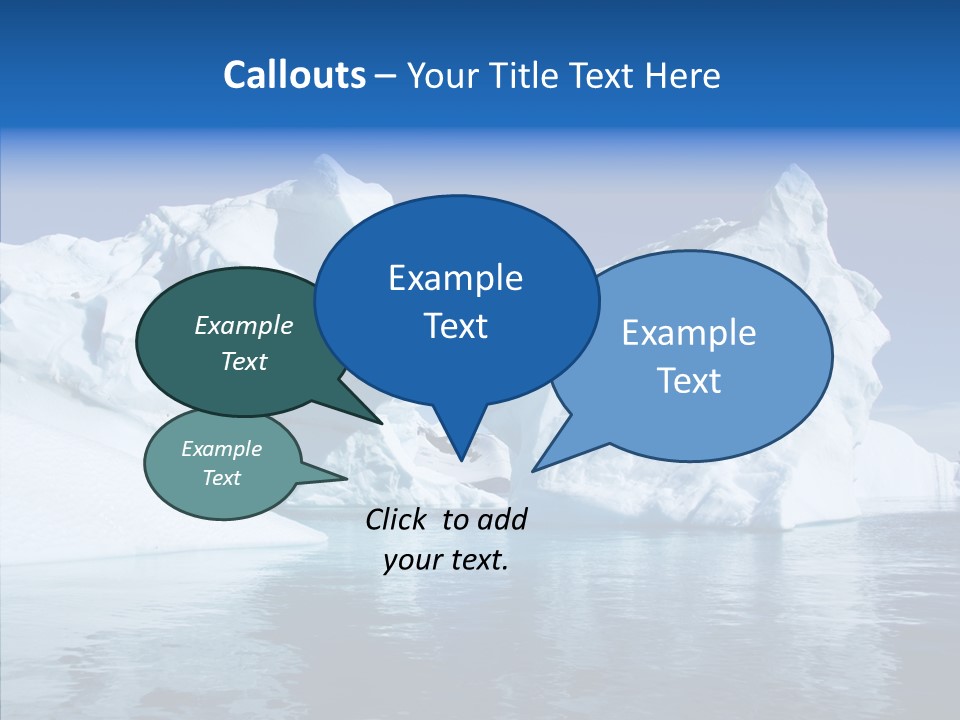 Sea Ice Expedition PowerPoint Template