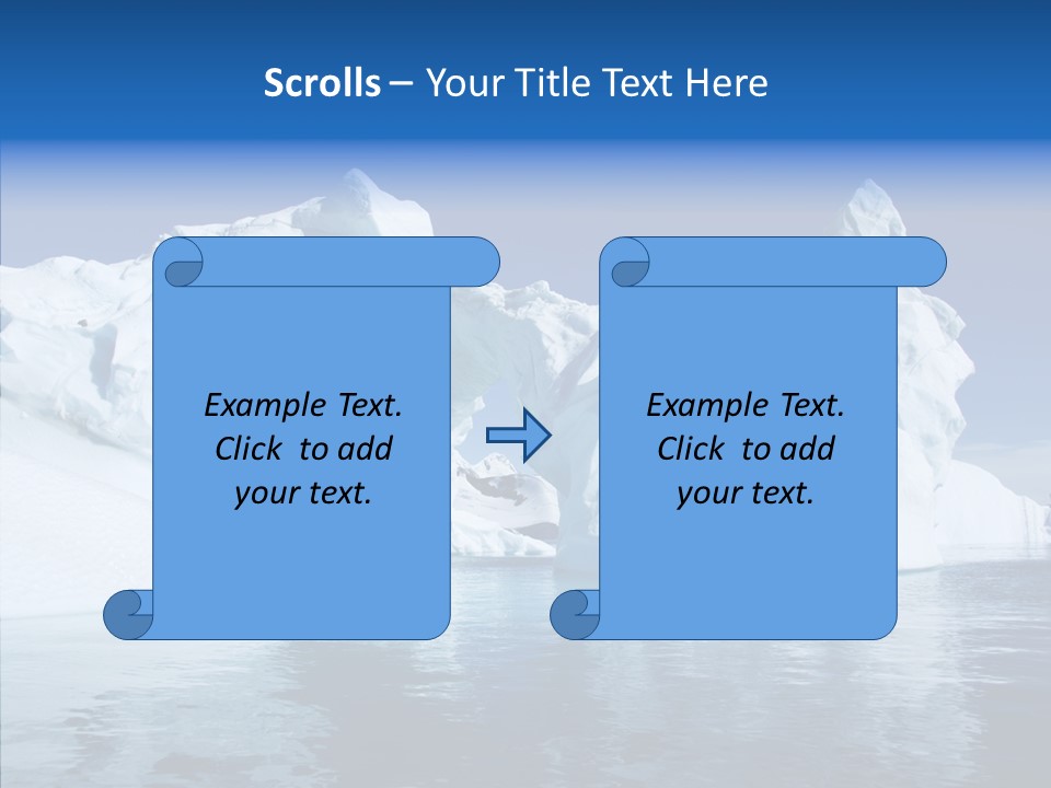 Sea Ice Expedition PowerPoint Template