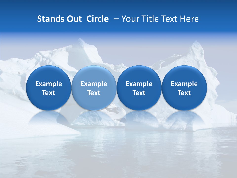 Sea Ice Expedition PowerPoint Template