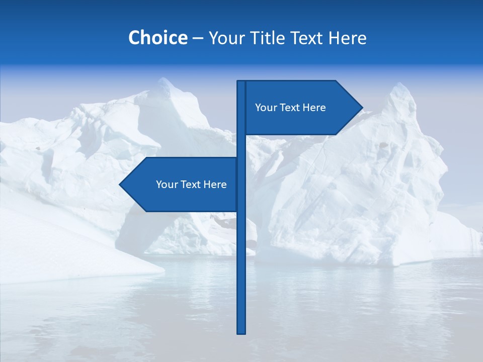 Sea Ice Expedition PowerPoint Template