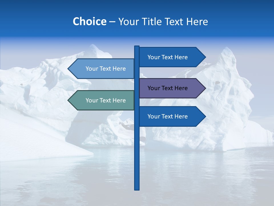 Sea Ice Expedition PowerPoint Template